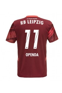 RB Leipzig Lois Openda #11 Voetbaltruitje Uit tenue 2024-25 Korte Mouw